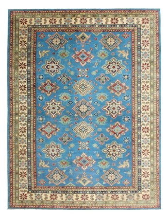 Medalhão Grande Kazak Fine Tapete 298X484 Lã