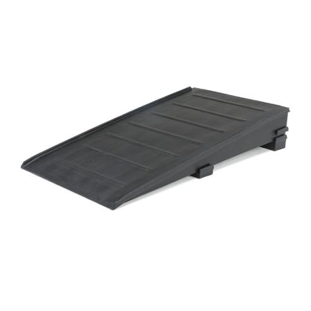 Rampe für Überlaufpalette