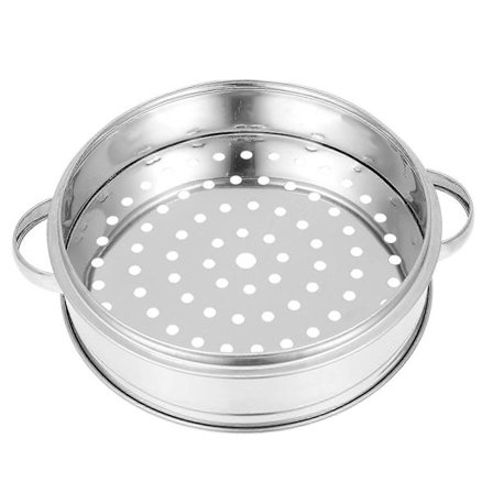 Kjøkken Mat Dampkurv Rustfritt Stål Dampkurv Holdbar Steamer