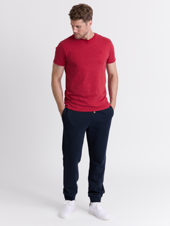 MATCH - West joggebukse - Redford - Str. L - Herre - Bukser & Jeans - Blå - 80% bomull, 20% polyester-resirkulert