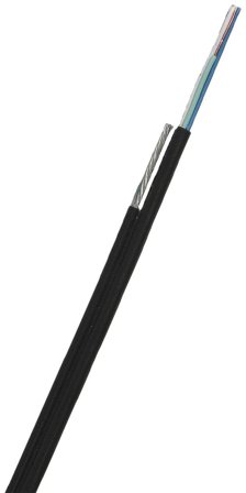 Nexans ELLCE Telekabel 4 x 0.6 mm, svart 260 m, ring, Anslutningsdon & kablar