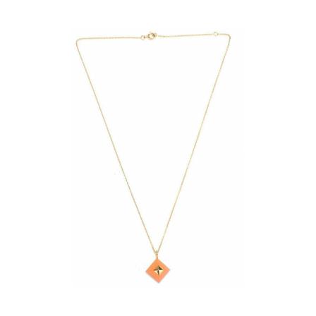 Hermès Vintage Pre-owned Necklace , Geel , Dames , Maat: ONE Size Vintage Sieraden