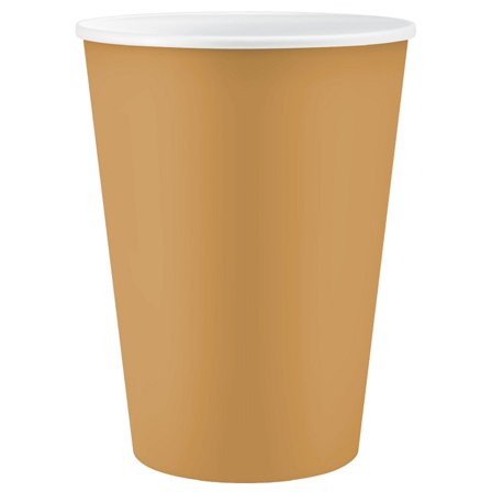 Pappersmuggar Matt Guld 25 cl 6-pack