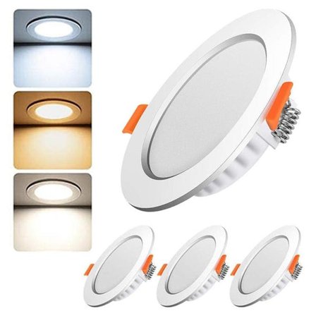 10-pak indbyggede LED-spots – IP65 vandtætte, 4000K neutralt hvidt lys til badeværelse & hjem_OF