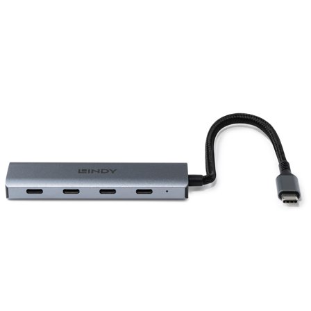 Lindy 4 Port USB 3.2 Gen 2 Type C