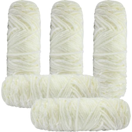 Stickgarn Ullgarn Virkning Stickgarn 5 x 95g Stickgarn Chenillegarn Att Göra Garnprojekt