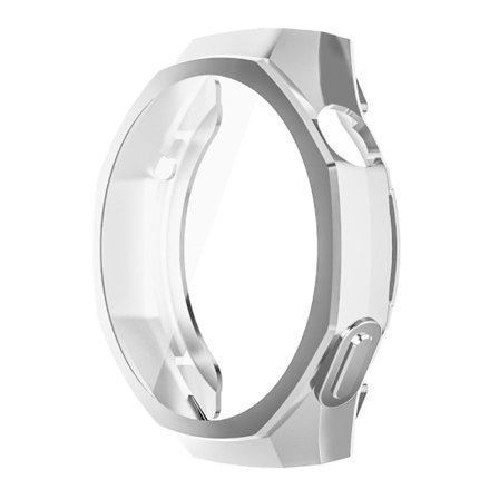 Huawei Watch GT 5 Pro 46mm ENKAY Hat-Prince TPU Watch Case Galvanointi Watch Cover näytönsuojalla - Hopea