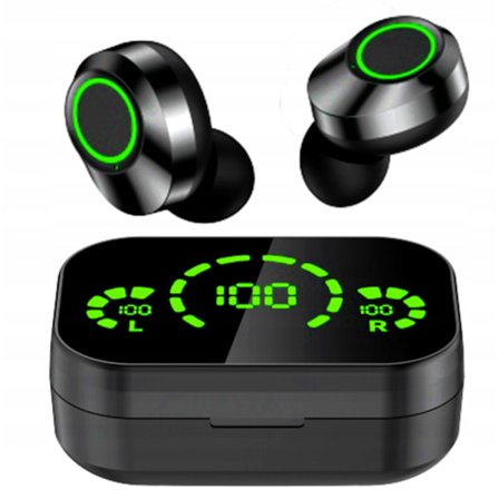 Trådlösa In-Ear Hörlurar Bluetooth 5.0 Yd03 Med Touchkontroll Och Laddningsstation