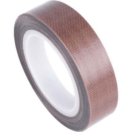 Teflon-vävtejp, 3/4 tum 30 fot PTFE-tejp för vakuumförseglingsmaskin, handhållna impulsförseglare Isolering PTFE-belagd glasfibertejp