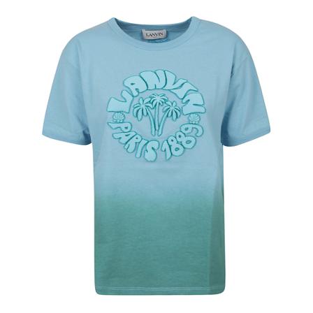 Lanvin T-Shirts Blå, Dame