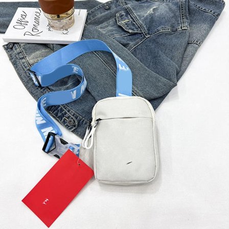 {xjxj} Mini Letter Bröstväska Sling Axelremsväska BEIGE