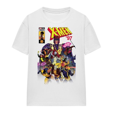 X-Men Dam/Dam Front Cover Team T-Shirt XL Vit
