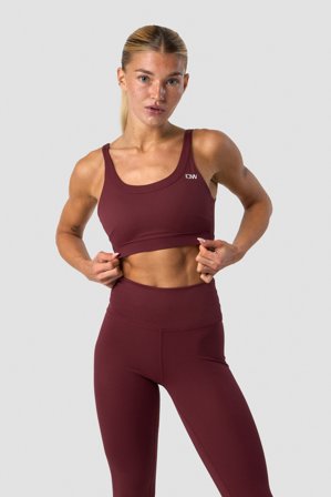 ICANIWILL - Nimble Sports Bra Burgundy - Dames - sportkleding van ICIW