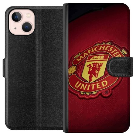 Kompatibelt Lommeboketui til Apple iPhone 13 Manchester United FC