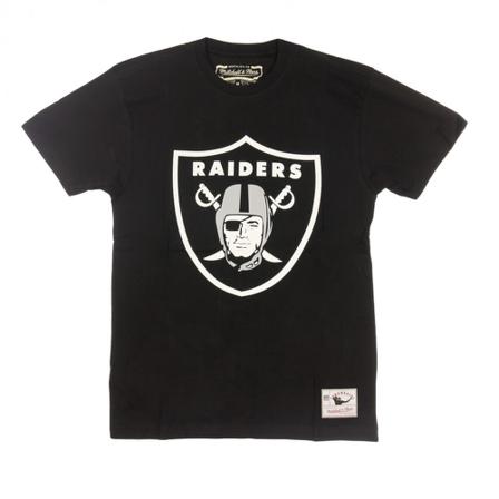 Mitchell & Ness, T-Shirt Zwart, Heren, Maat:S