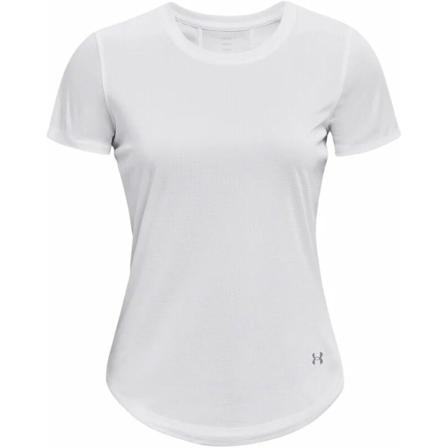 T-shirt Med Kortärm Dam Under Armour Stride Vit