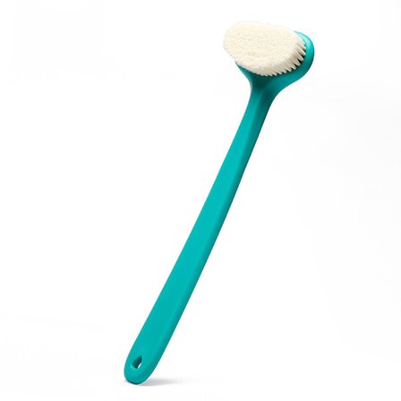 Rygbørste, lang håndtaget blød hår badebørste, voksen badebørste