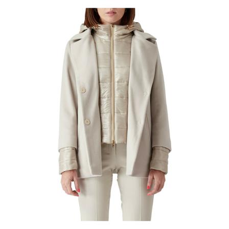 Herno, Blouson Jacket Gc 000361D33313 Beige, Dames, Maat:2XL