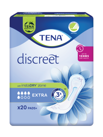 Tena Discreet Extra, 20 stk.