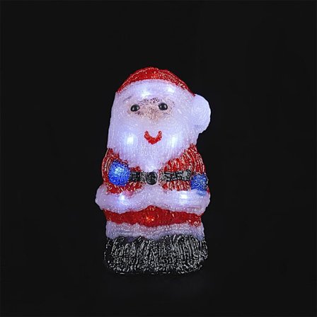 Tomte Akryl - höjd 20 cm med LED-ljus