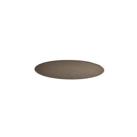 Round rug ALVIN, Ø 2500 mm, light brown