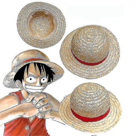 One Piece Luffys stråhatt av samme stil stråhatt förälder-barn solhatt COSPALY solskyddande prestandahatt
