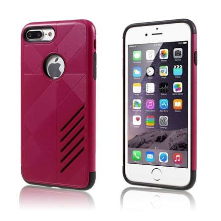 Absalon Hybrid Skal för iPhone 7 Plus / 8 Plus - Varm Rosa