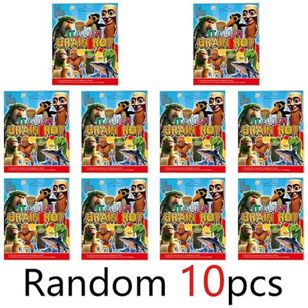 Italian Brainrot AI Eläimet Tung Tung Tung Sahur Figuuri Tralalelo Tralala Figuriininukke Lelu Työpöytä Koriste Malli Ornamentti Lahja