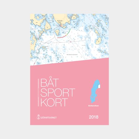 Cartes de navigation de plaisance Sjöfartsverket Bottenviken, Haparanda - Sikeå (Édition 2018 - pas la dernière édition)