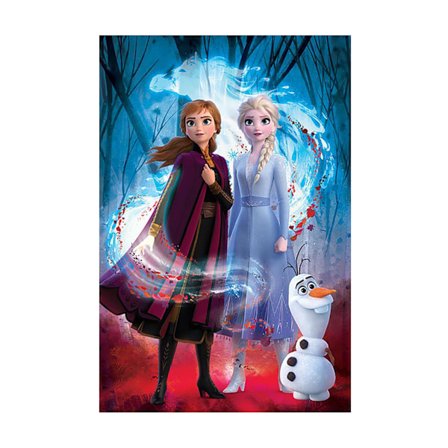 Frozen 2 Guided Spirit Poster En Storlek Flerfärgad