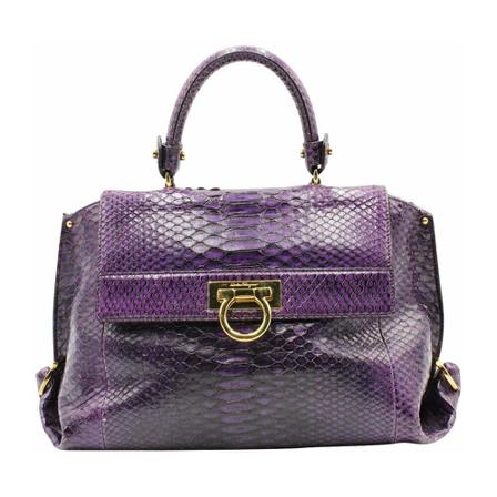 Salvatore Ferragamo Pre-owned Pre-owned Handbags Lilla, Dame Vintage Tasker, Størrelse: ONE Size