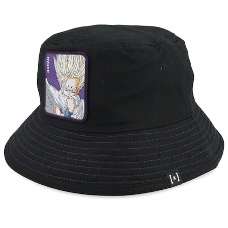 Capslab - Negro bucket Sombrero - Dragon Ball Gohan Hat Black Bucket @ Hatstore