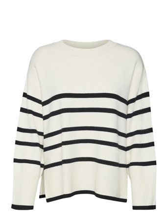 Vero Moda | Vmsaba Ls O-Neck Stripe Pullover Ga Noos | XS