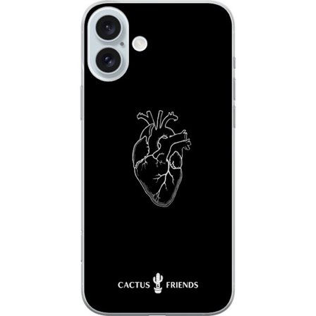 Yhteensopiva Puhelinkuori Apple Apple iPhone 16 Plus Kaktus ja Ystävät - Keskiaikaan Anatomia Sydän