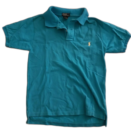 Havsblå/turkos Piké Ralph Lauren