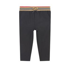 Kids - Burberry Black Slim Fit Chinos - Bottoms - 12 months - Black - Junge