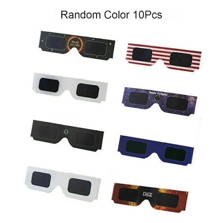 10 stk Total Solar Eclipse-briller Eclipse-briller