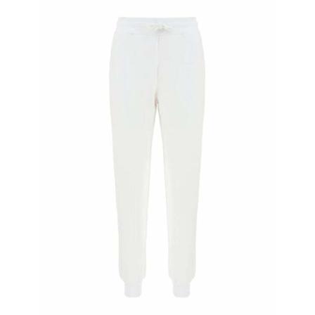Love Moschino, Sweatpants Biały, Kobieta, Rozmiar: M