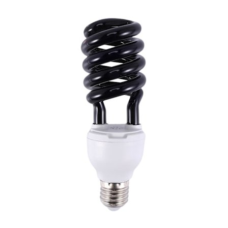E27 40W UV Ultraviolet Fluorescerende Sortlys CFL Pære Lampe 220V Form:Spiral Watt Spænding