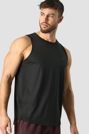 ICANIWILL - Stride Tank top Men Black - Herren - ICIW
