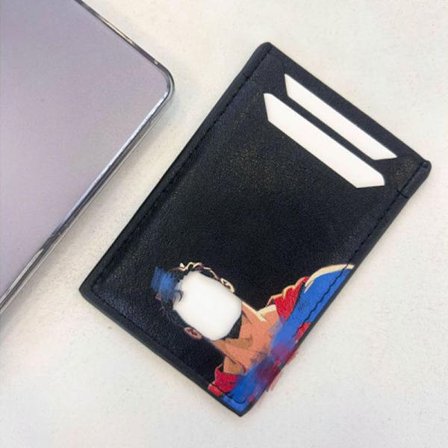 Kreativt Bat ID-kortholder Personlig PU-læderkortholder