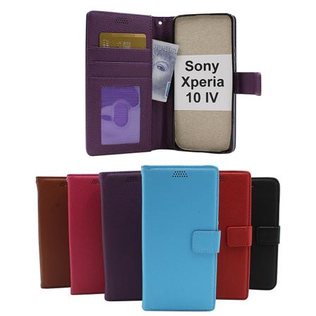 New Standcase Wallet Sony Xperia 10 Iv 5g (xq-cc54) Lila