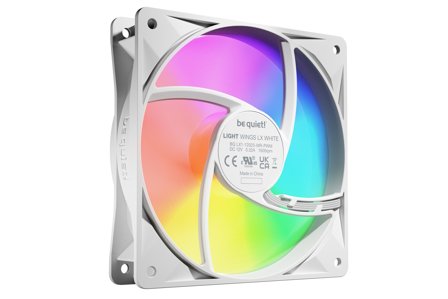 be quiet! LIGHT WINGS LX 120mm PWM White Triple-Pack