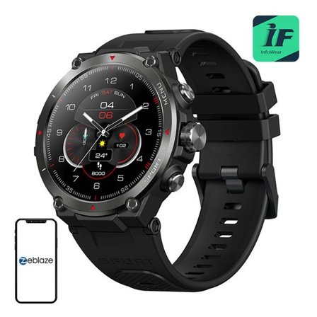 Smartwatch Zeblaze Stratos 2 (sort)