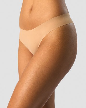 ICANIWILL - Soft Thong Almond - Undertøy - Dame - ICIW