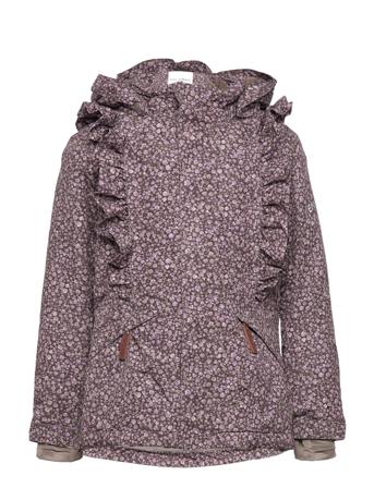Jacket Aop Outerwear Jackets & Coats Winter Jackets Monivärinen/Kuvioitu En Fant