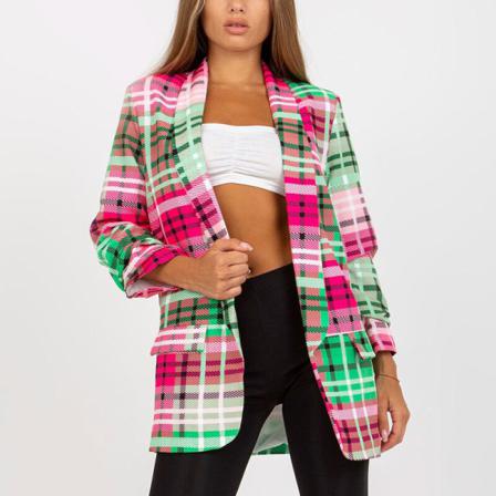 Dam Långärmad Business Jackor Gradient Cardigan Jacka