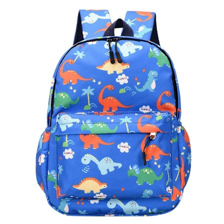 Dinosaurie Barnryggsäck för Barn 3-10 År Gammal Baby Kindergarten Ryggsäck Digital Barnväska(A)
