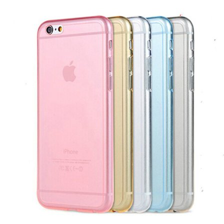 Transparent Silikon TPU-Skal till iPhone 6/6S