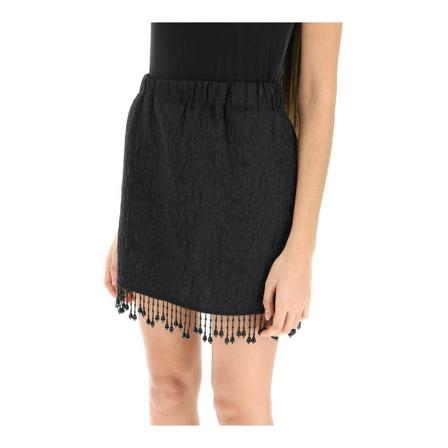 Ganni Short Skirts Sort, Dame, Størrelse: XS